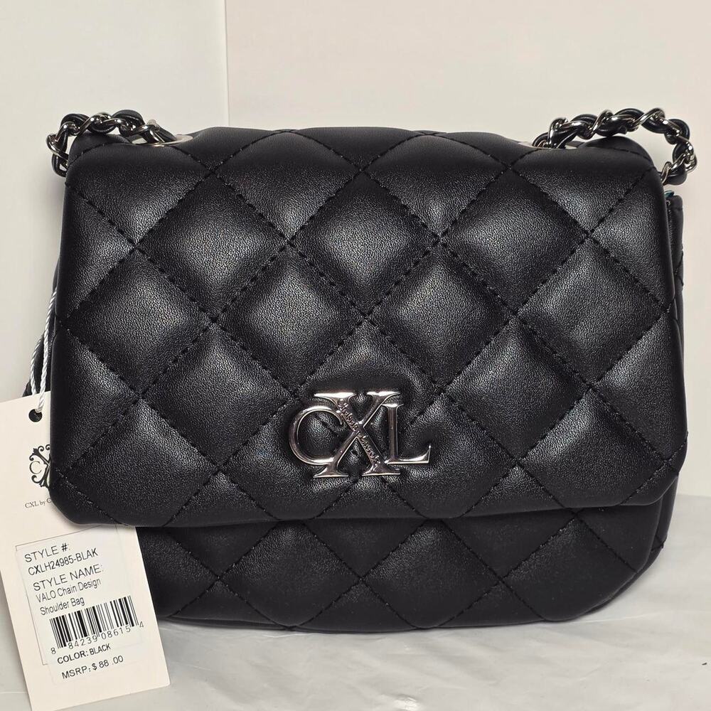 NWT Christian Lacroix Quilted Leather Bag